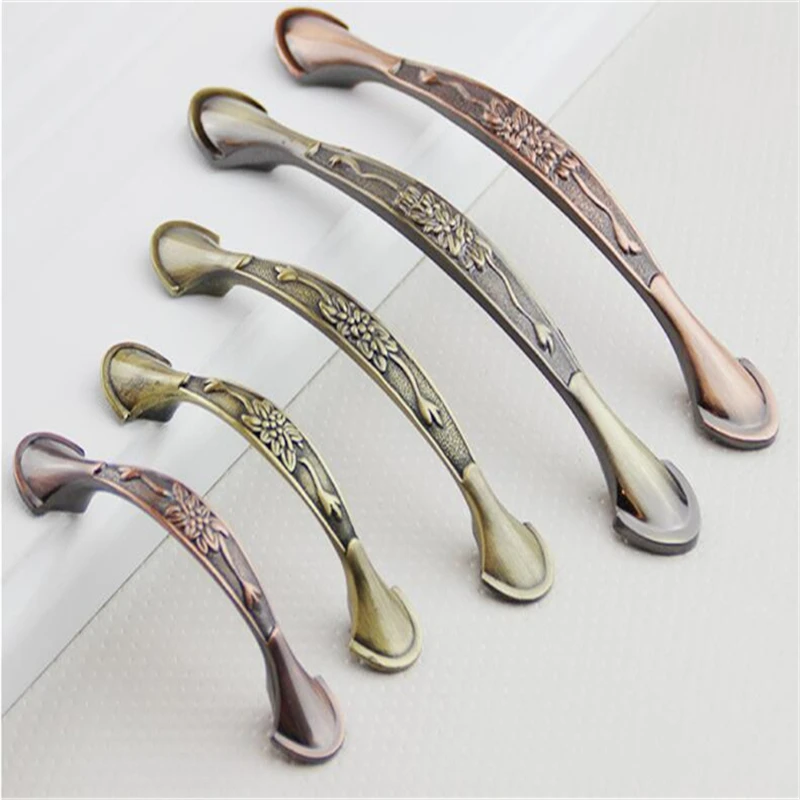 Zinc Alloy European style Kitchen Cupboard Door handle Pulls Drawer Knobs Fashion Furniture Handles for furniture Hardware | Обустройство