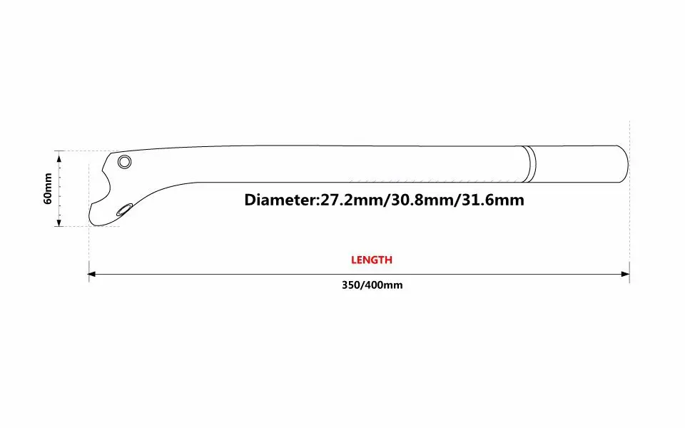Без логотипа труба из углеродистого волокна 3 K из углеродного волокна, подседельный штырь для горного велосипеда, велотренажер Горный Дорожный велосипед Подседельный штырь 27,2/30,8/31,6*350/400 мм
