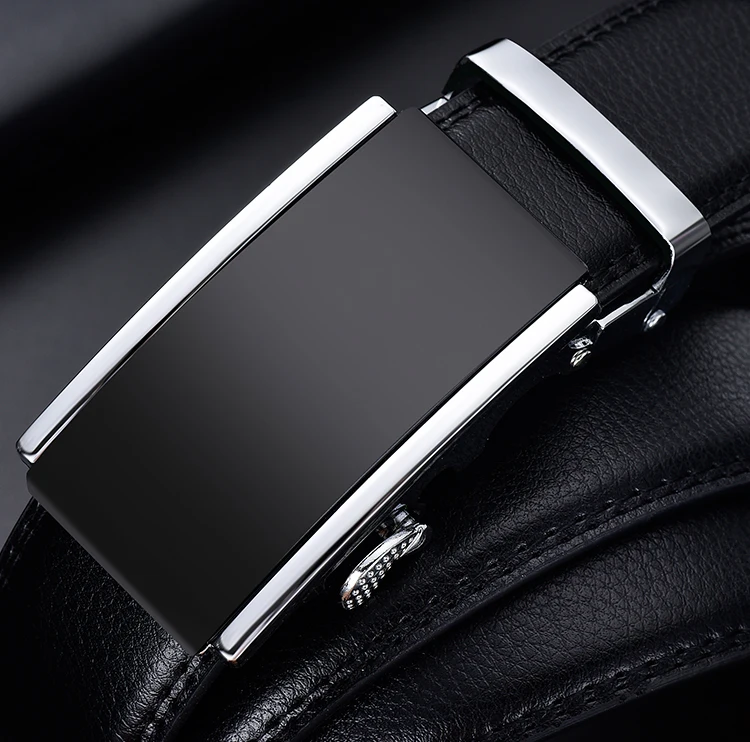 best belts for men [DWTS]Men Belts Metal Automatic Buckle Brand High Quality Belts for Men Famous Brand Luxury Work Business Strap holeless belt