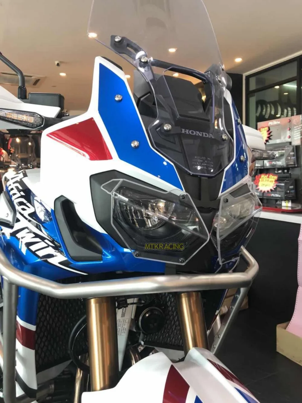 

MTKRACING For Honda CRF1000L CRF 1000L CRF1000 L Africa Twin 2014-2018 Motorcycle modification Headlight Cover Protector