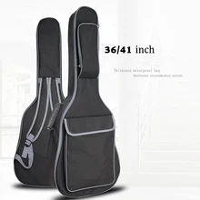 3" 41" рюкзак для акустической гитары Double str24,62aps мягкий чехол для гитары сумка для Гига рюкзак чехол для гитары
