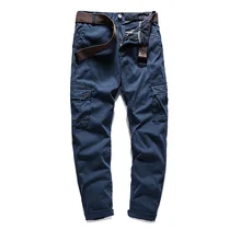 Брендовые новые мужские брюки карго хлопок дизайнерские размера плюс мужские уличные повседневные брюки для мужчин размера плюс 30-38 AFFG803