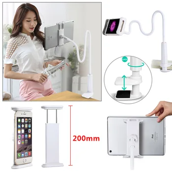 

Eagwell Universal 360 Degree Rotation Flexible Desktop Phone Tablet Stand Holder For 4-10.1" Phone tablet Stand
