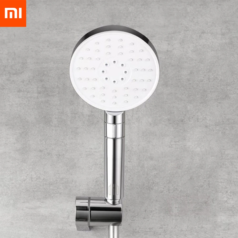 Xiaomi Mijia Dabai Diiib 3 ручная Лейка для душа, 360 градусов 120 мм 53 отверстия для воды, мощный массажный душ из ПВХ