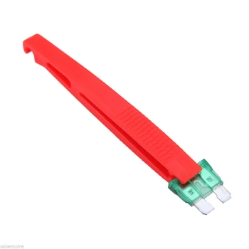 

2PCS Car Fuse Blade Tester Checker Practical Blade Glass Fuse Puller Insertion Tool Standard ATS Automobile Fuses Box