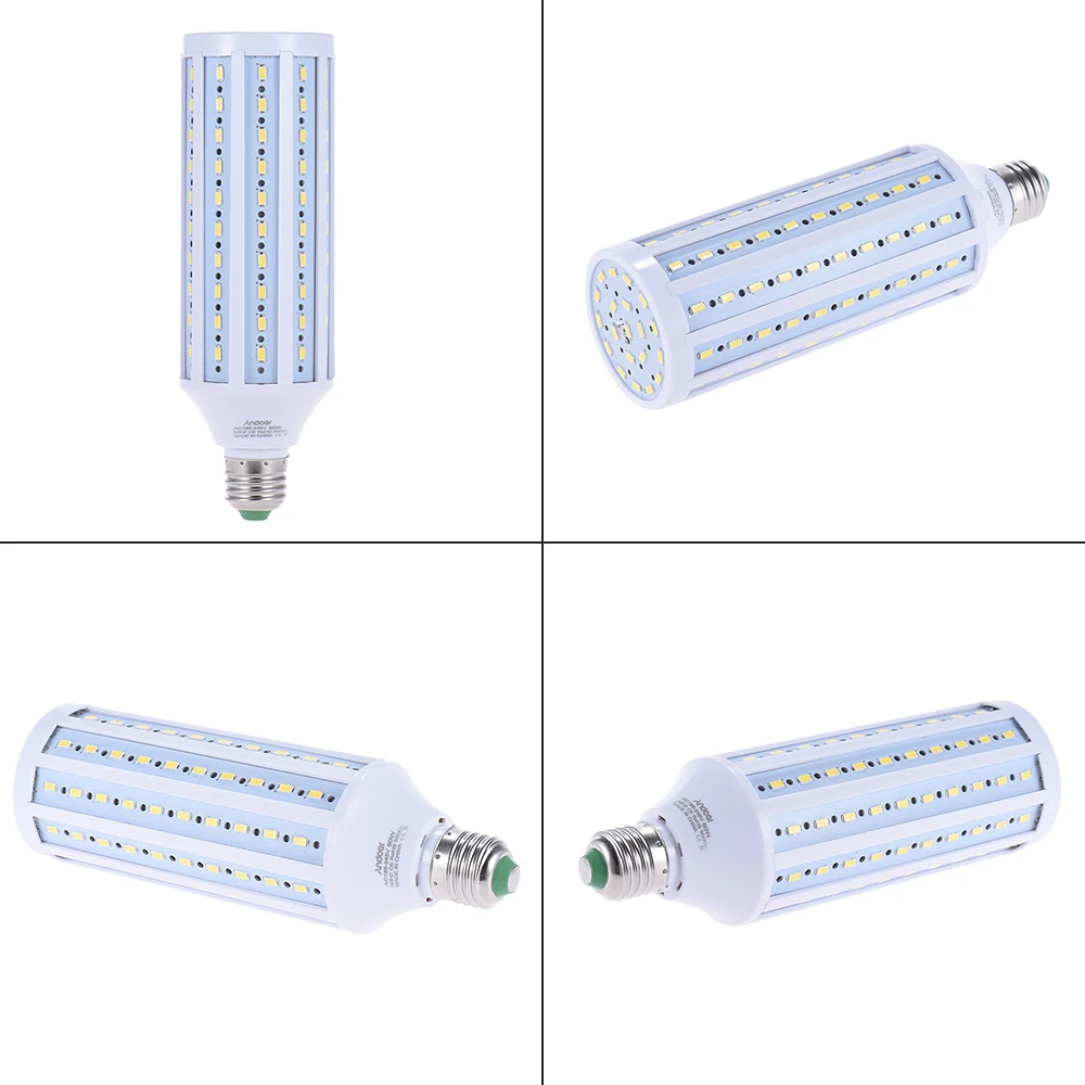 Andoer 5500K 60W 120 Beads светодиодный светильник для кукурузы лампа фотостудии фотосъемка