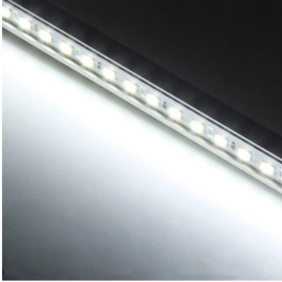 50 см 12 в светодиодный жесткий алюминиевый бар, супер яркий 5050 SMD36 SMD СВЕТОДИОДНЫЙ жесткий