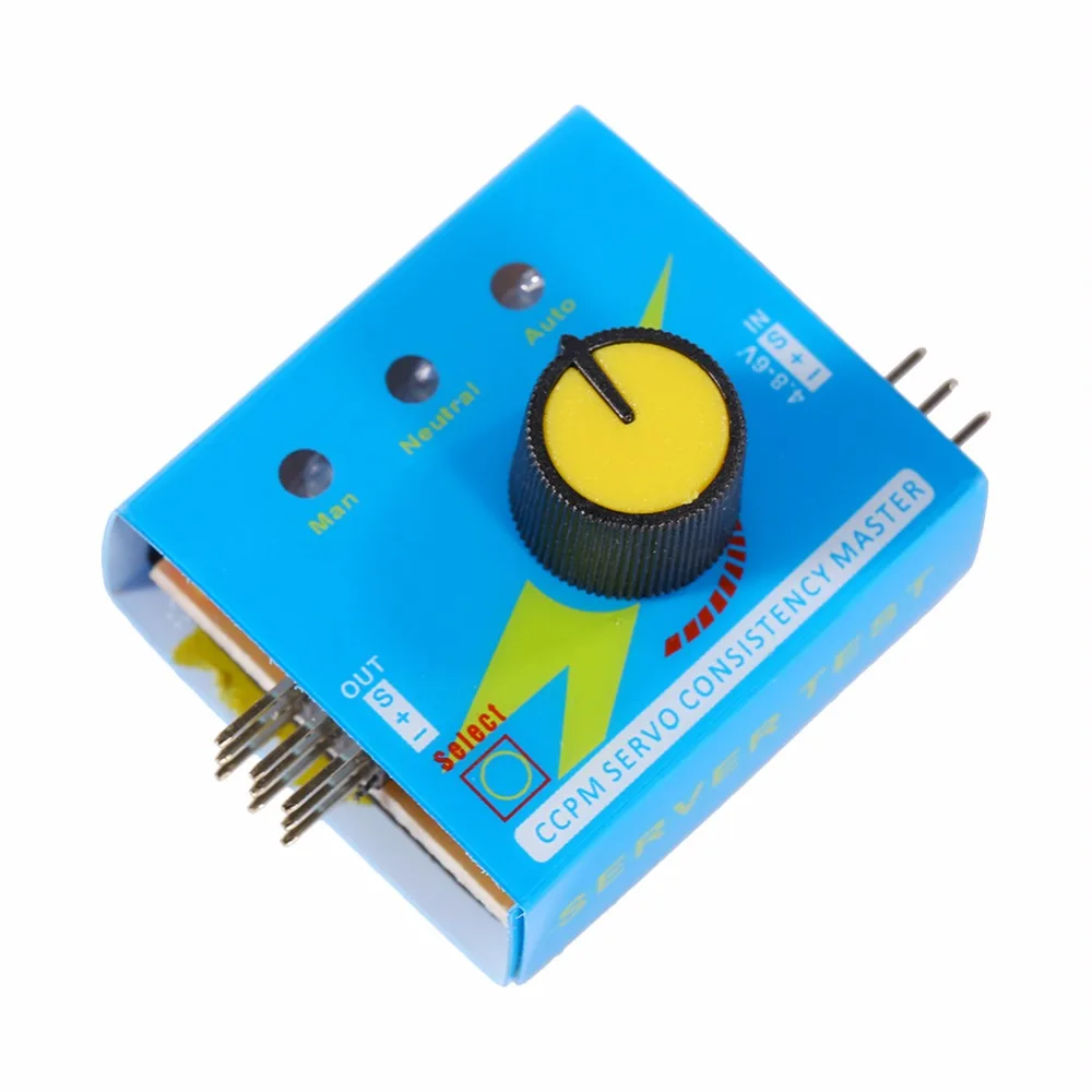 RC Servo Parts Accessories Multi Servo Tester CCPM ECS speed controler Power Servo tester Consistency Master for RC Helicopter