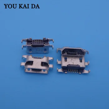 

10pcs/lot Micro USB Jack 5P Female Socket dock plug connector replacement 5 Pin phone charging port for Nokia lumia 625 1320