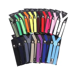 Bisi Goro 18 Color Mujeres Hombres Elásticos Suspender 3 Soporte Sólido para Pantalones Falda Tirantes de Pantalones de Cuero Ligeras Tirantes Vintage Bisi Goro 18 Color Mujeres Hombres Elásticos Suspender 3 Soporte Sólido para Pantalones Falda Tirantes de Pantalones de Cuero Ligeras Tirantes Vintage