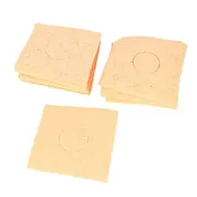 20 шт. припоя Жало Сварка губка очистители оранжевый 58 мм x 58 мм