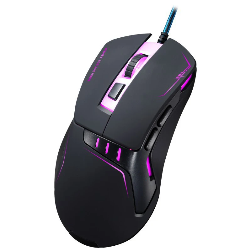  USB Wired Mouse 2400DPI Light Gaming Game Mouse LED for PC Laptop Computer Gaming Mouse for LOL Dot
