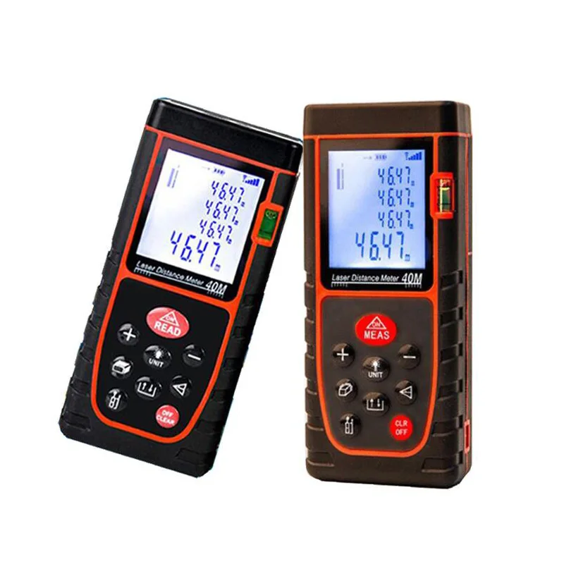 

Laser rangefinder 40M 60M 80M 100M digital laser measuring instrument level electronic ruler equipment ruler measuring tool