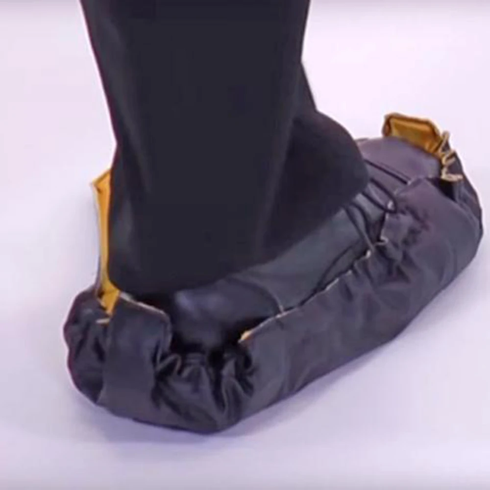 Useful 1Pair Reusable Automatic Overshoes Fast Shoe Covers Sock Auto