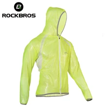 ROCKBROS imperméable à l'eau randonnée vestes TPU imperméable cyclisme Jersey manteau de pluie vélo vélo maillot pêche hommes femmes Camping vestes(China)