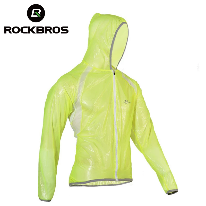 ROCKBROS водонепроницаемые походные куртки из ТПУ дождевик Велоспорт Джерси для
