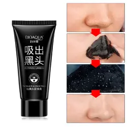 Bioaqua черная маска черный Балаклава средство от черных точек акне лечения маска для лица для глубокого очищения Красота уход за кожей лица 60g