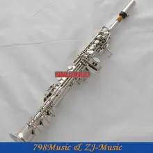 Профессиональный никелированный Eb Sopranino саксофон sax low Bb to high F чехол