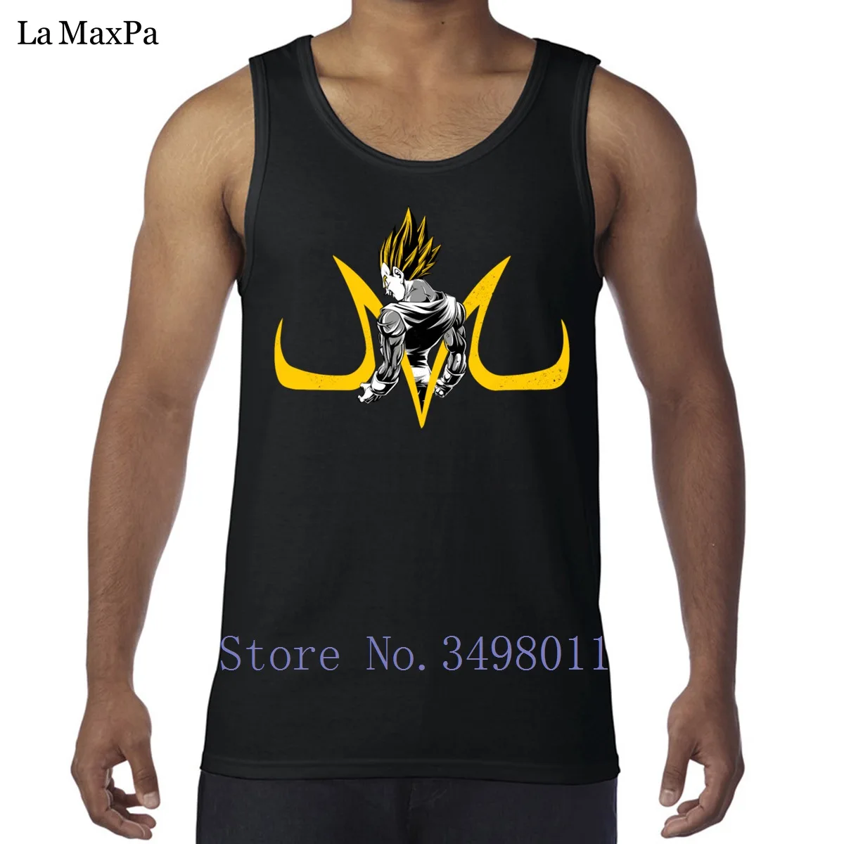 Дизайн тренда majin vegeta мужская майка новые мужские жилеты без рукавов Одежда Юмористические мышцы плюс размер дешевая распродажа
