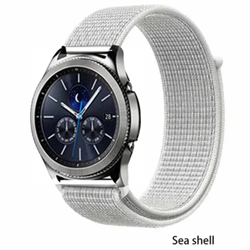 20 мм ремешок для часов samsung galaxy watch 46 мм active 2 42 мм gear s3 frontier amazfit bip 22 мм ремешок для часов huawei watch gt ремешок - Цвет ремешка: sea shell 6