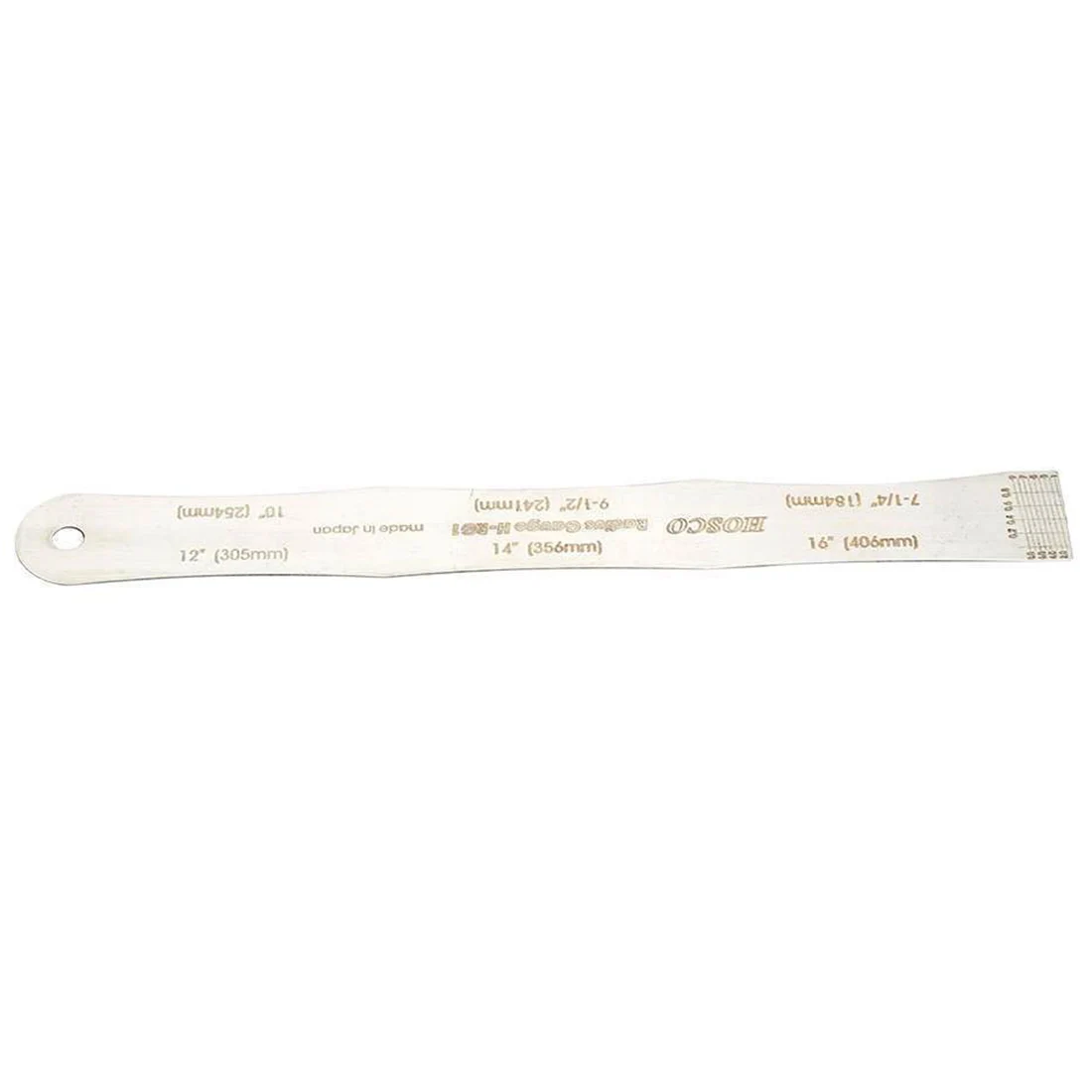 

New Guitar Fretboard Fingerboard Radius Gauge Stainless Steel