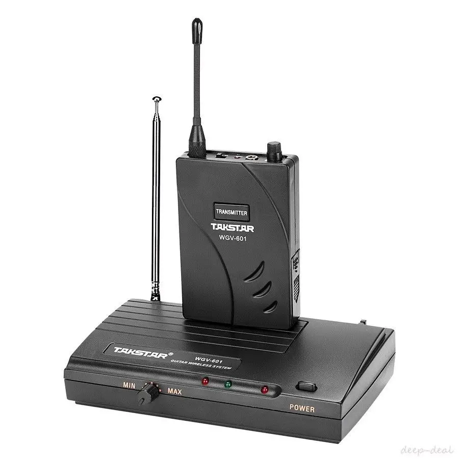 Takstar WGV 601 Гитара Бас Беспроводная система музыкальный инструмент комплект
