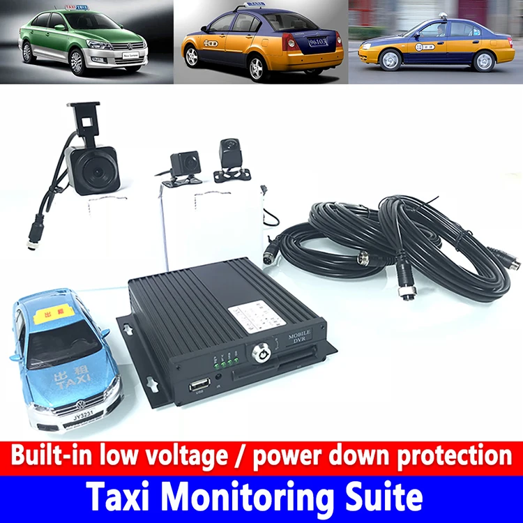 Gravador de Monitoramento de Gravação do Cartão Caixa de Caminhão Pneus para Automóveis de Passageiros Canal Táxi Transporte Suíte Monitoramento - Visão Noturna hd 1-4 sd 7 High Quality Automóveis e motos