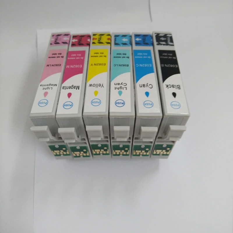 Einkshop1Set T0821N 82N картридж для Epson R270 R290 R295 R390 RX590 RX610 RX615 T50 T59 TX650 TX800 TX710W/TX650 T50 T59 T1281