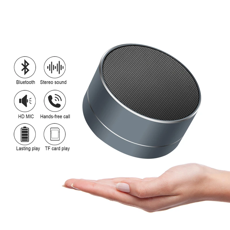 2018 мини Динамик A10 Портативный Bluetooth 4 1 Беспроводной на открытом воздухе громкий s