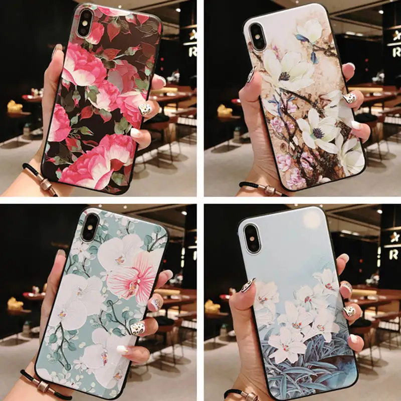 

Simple New For Iphone 6 6s 7 8P X Xs Xr Max Simple New Matte Silicone Anti-Fall Phone Case