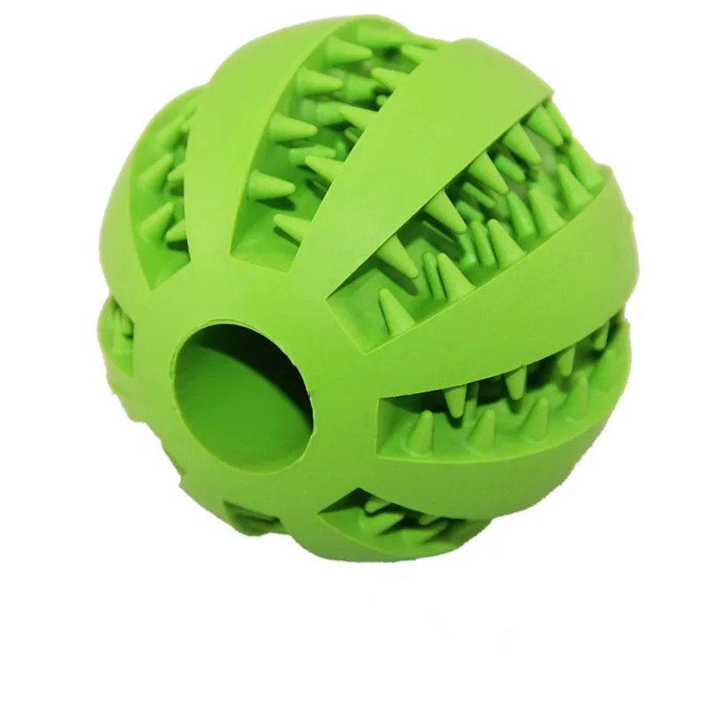 Игрушка для домашних животных, мячи для собак, жевательные прочные мячи для собак, Несокрушимая игрушка для собак - Цвет: green