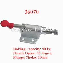 5PCS Holding Capacity 50KG 110LBS Pull Push Type Toggle Clamp 36070 45kg 99 lbs holding capacity 16 7mm plunger stroke push pull type toggle clamp