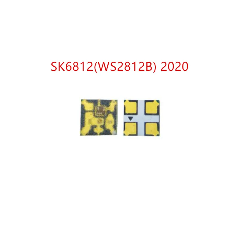 100-1000 шт. SK9822 SK6812 светодиодный чип SMD матричная программа RGB умный светодиодный s APA102 WS28122020 светодиодный чип для адресуемой панели