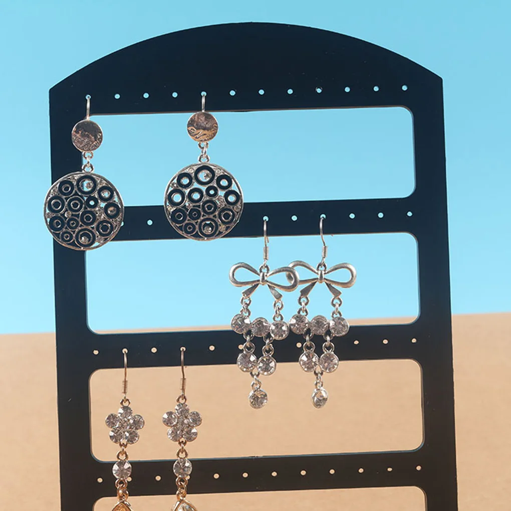 

Plane Design Jewelry Rack Earrings Earbud Wristband Necklace Bracelet Display Acrylic large Holder
