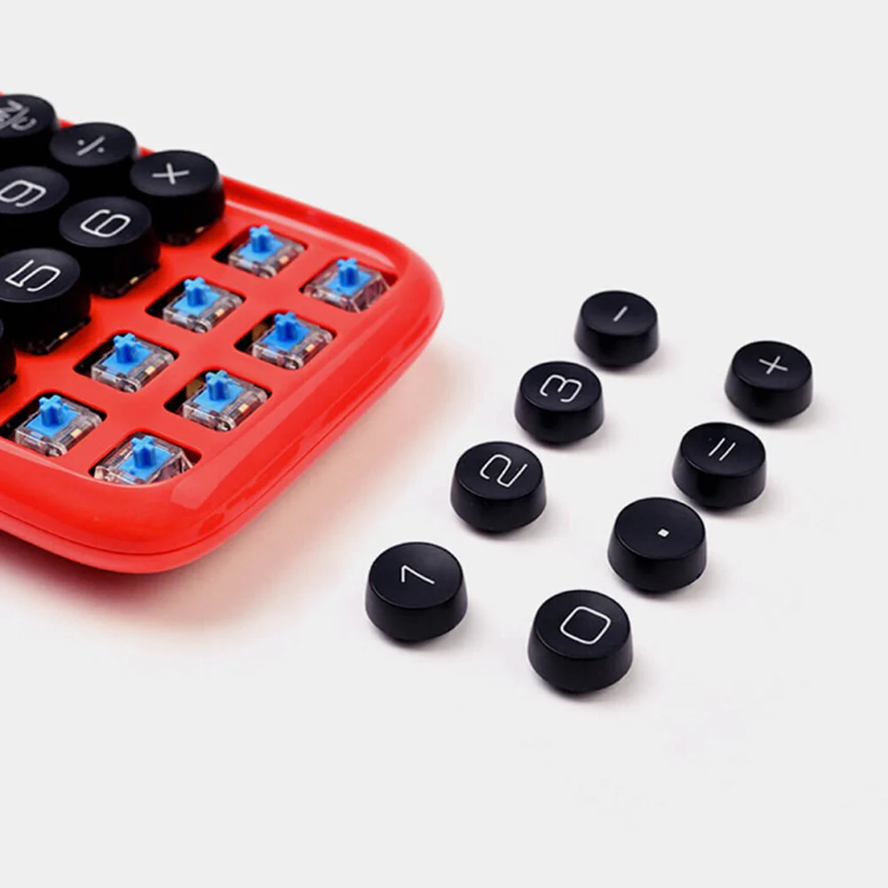 Xiaomi Youpin Lofree калькулятор винтажный распакованный съемный колпачок интеллектуальное выключение студенческий офис расчет