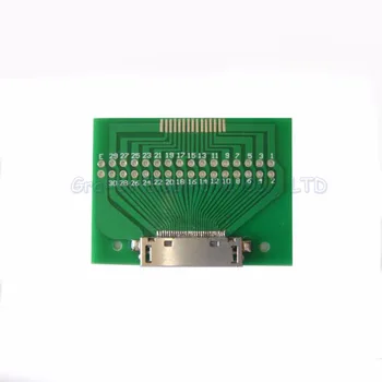 

20pcs USB with PCB board test board for iPhone 4 female socket