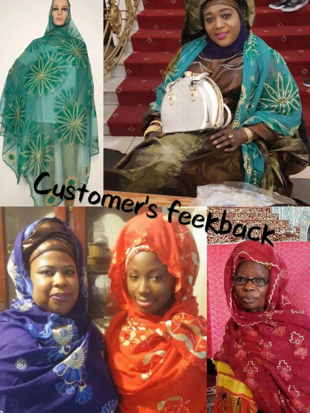 Новые африканские женские шарфы мусульманские женские большие шарфы с вышивкой хлопок шарф хлопок матч чистый шарф с вышивкой с камнями