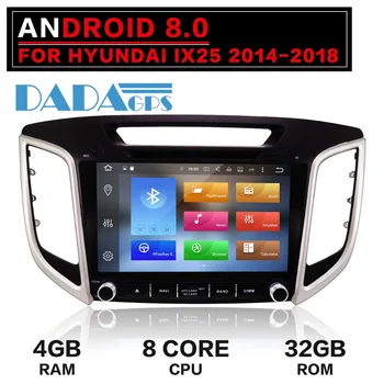 

2 din Android 8.0 Radio Car DVD Player Stereo GPS Headunit For HYUNDAI IX25 2014 2015 2016 2017 2018 CRETA Autoradio Multimedia