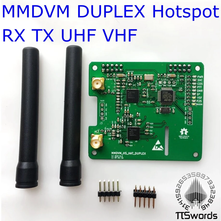 MMDVM дуплексный RX TX UHF VHF точка доступа поддержка P25 DMR YSF NXDN DMR слот 1+ слот 2 для Raspberry pi