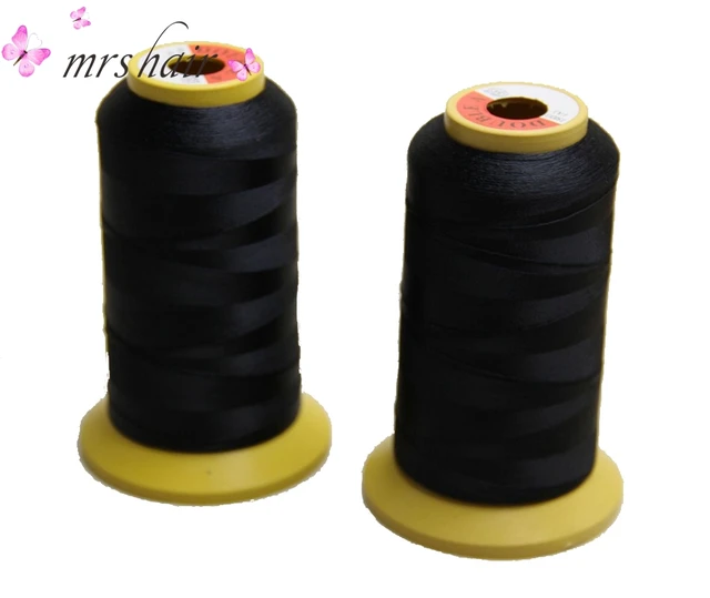 High Strength Polyester Thread  Weaving Thread Hair Extension