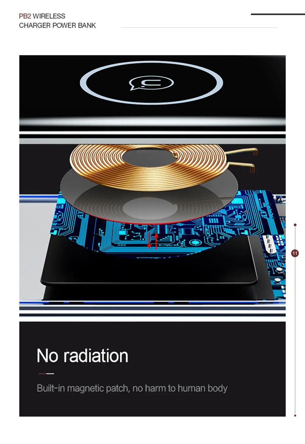 USAMS 10000MAH Wireless Charging Power Bank 5V 2A Type C Micro USB Port High Quality Qi Wireless Charger LED Display Power Bank USAMS 10000MAH Wireless Charging Power Bank 5V 2A Type C Micro USB Port High Quality Qi Wireless Charger LED Display Power Bank