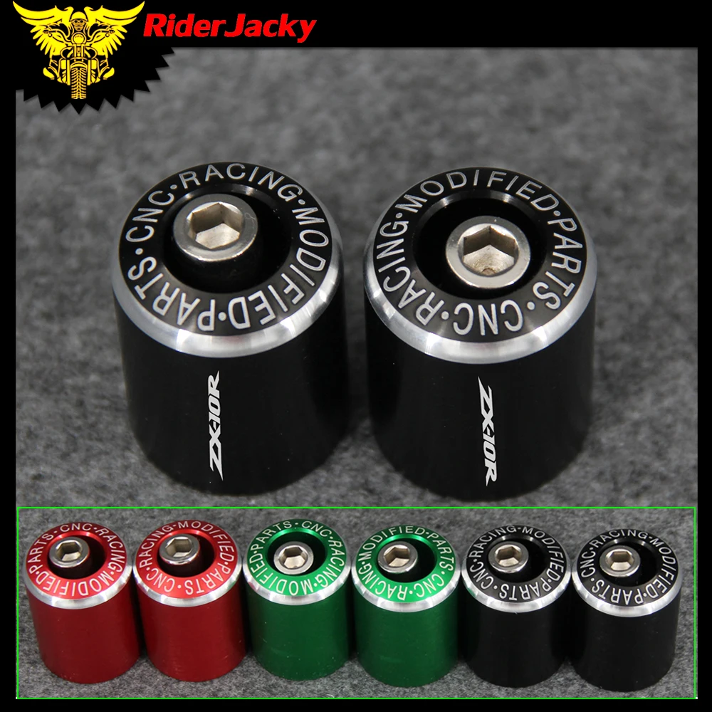 Motorycle модификации Запчасти для KAWASAKI NINJA ZX-10R ZX10R ZX 10R 2006- Рули Захваты заканчивается бар заканчивается шапки