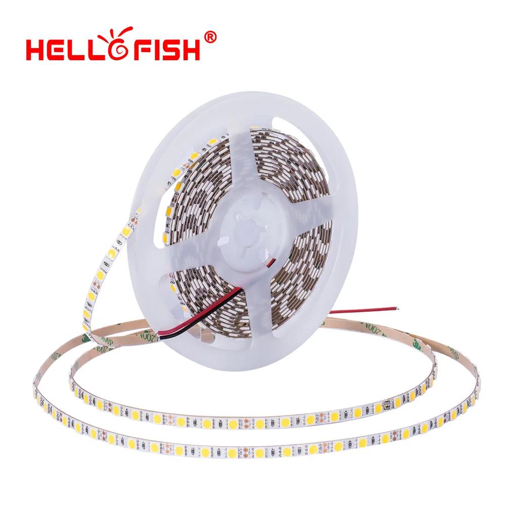 5mm 5050 led strip light DC 12V flexible stripe 5m 84 LED tape lights lighting Hello Fish | Лампы и освещение