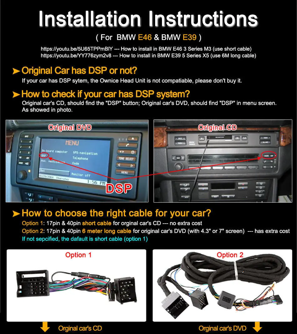 Discount Android 7.1 1024*600 Quad Core Car DVD Player GPS Radio for BMW E53 E39 X5 with Wifi 3G 4G Bluetooth RDS USB SD DAB TPMS Can Bus 3