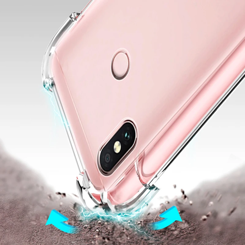 Xinwen ТПУ противоударный защитный чехол для телефона etui xiaomi mi 6x mi6x 6 x a2 a 2 mia2