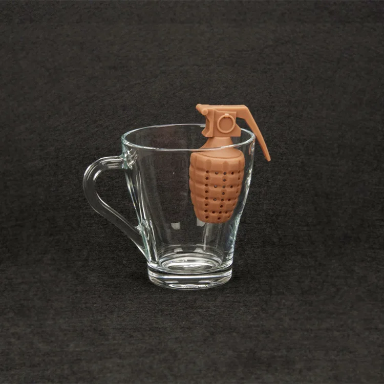 

Tea Strainer Silicone Strainer Bag Herbal Spice Infuser Filter Tea Device @LS