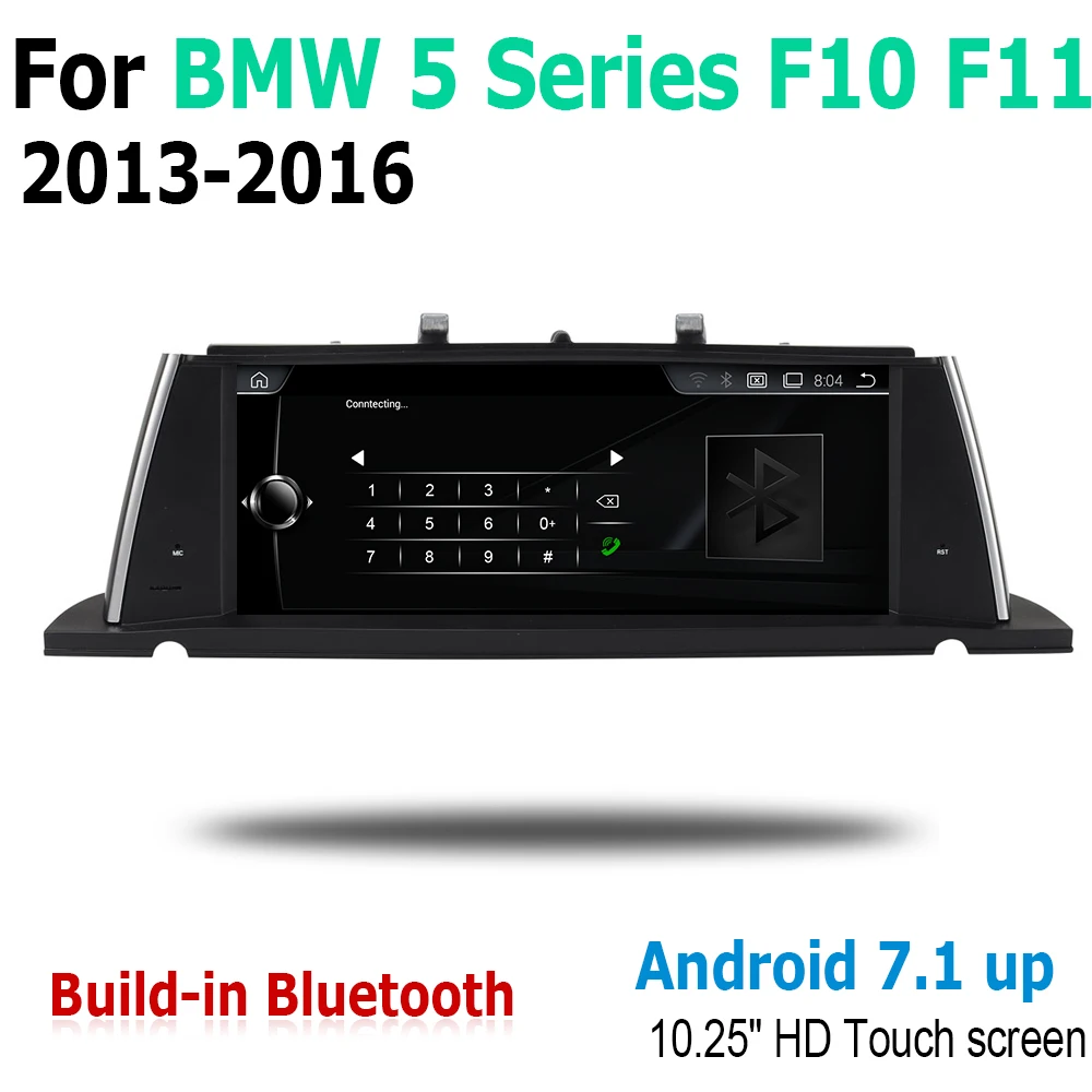 Clearance Car Android Touch Screen Multimedia Player Stereo Display navigation GPS For BMW 5 Series F10 F11 NBT 2013~2016 Audio Radio 3