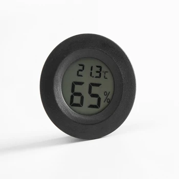 

LCD Digital Thermometer Mini Convenient Digital Thermometer Hygrometer Gauge Refrigerator Aquarium Monitor Display Humidity