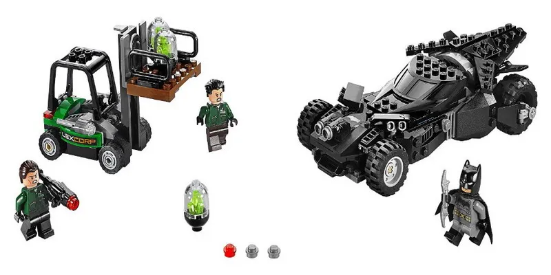 

306Pcs Decool 7117 Batman Chariot Kryptonite Interception Figure Blocks Compatible Legoe Building Bricks Toys For Children