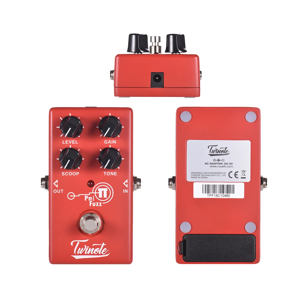 Twinote Pπ FUZZ аналоговый современный процессор педали для гитары полностью